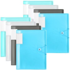 8 PCS A4 Display Folders Total