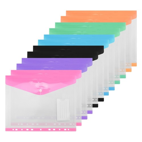 12pack plastic file - a4,