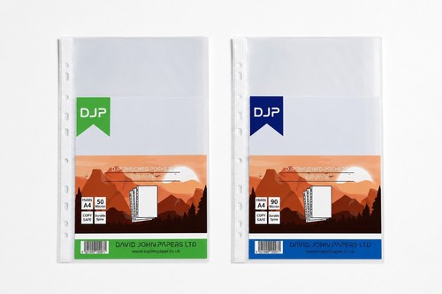 100 clear strong punched - clear,