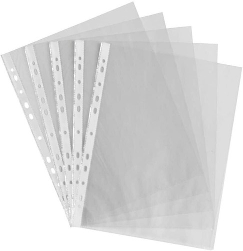 200 pcs clear sleeves - pcs, a4
