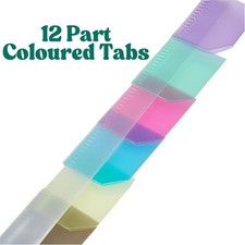 A4 Clear Plastic Punched