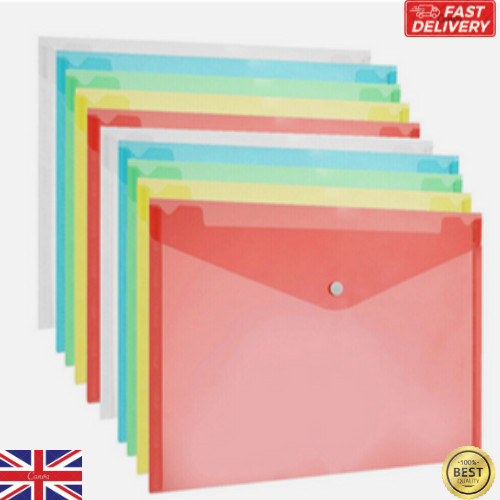 Plastic wallets document - a4,