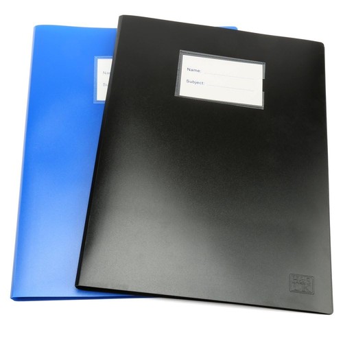 Display folder with plastic - display,