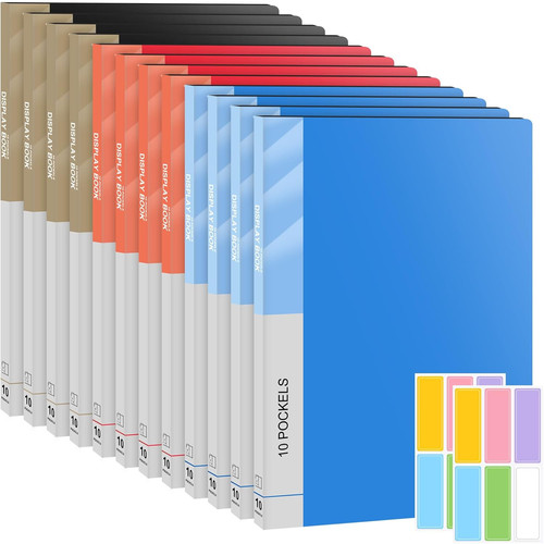 Display folder with plastic - a4,