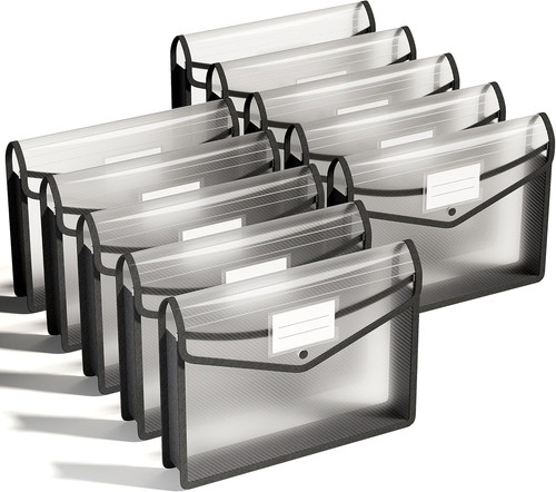 Plastic file folder clear - a4,