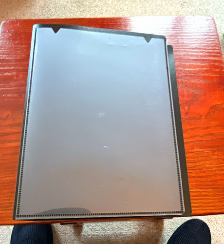 Plastic display folders - 5,