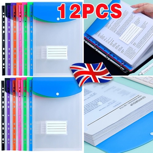 Punched pockets pack 12 - of,