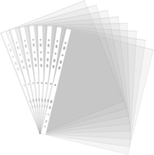 100 pcs plastic punched - 100,