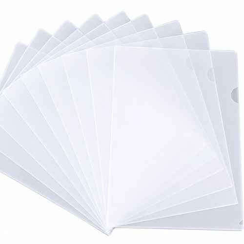 Pack clear plastic l - clear,