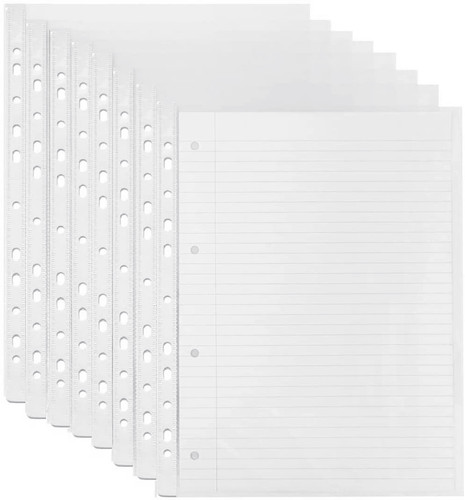500 punched pockets - a4,