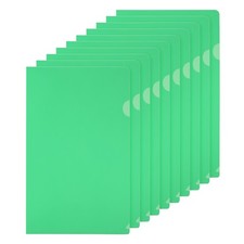 10 Pack A4 L Type Folders