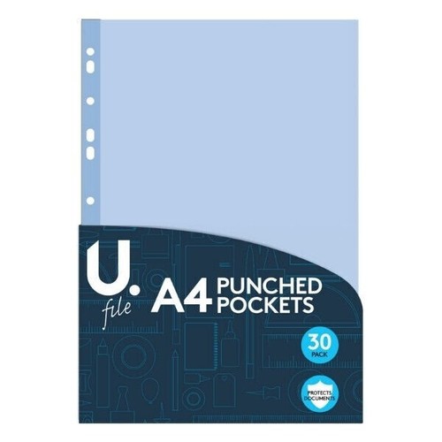 30pk punched pockets - 30pk,