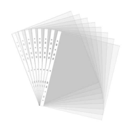 100 pcs plastic - 100, punched