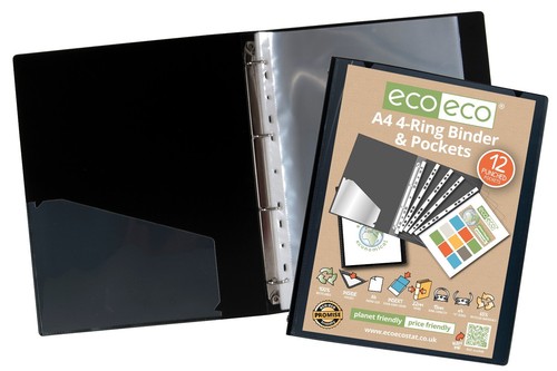 Slim ring binder 12 - a4,