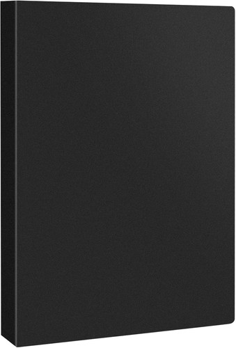 Display folder with plastic - with,