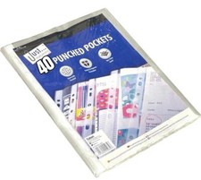 40 A4 Clear non glare plastic