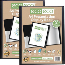 Eco A4 50% Recycled 10 Pocket